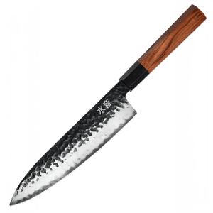 Japonský kuchársky nôž (20,3 cm) Mizuoto High Carbon Steel AUS-10 Ako darček Professional Sharp V darčekovej krabičke