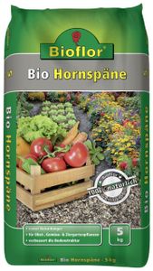Bioflor Hornspäne 5 kg organisch, für ca. 120 m²
