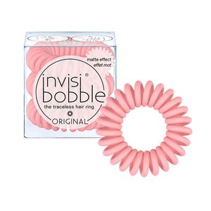 Invisibobble ORIGINAL Haargummi Mattitude Me, Myselfie and I - Rosa 3 St.