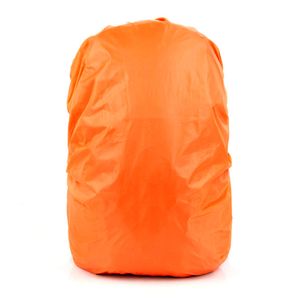 Regenschutz für Rucksäcke,  Wasserdichter Regenhülle Rucksack Cover für Wandern, Camping, Radfahren, Reisen und Schulranzen(Orange)