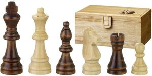 Schachfig.Remus braun/natur KH 76mm