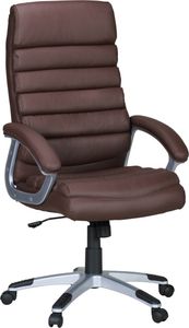 AMSTYLE Bürostuhl Valencia Kunstleder Braun ergonomisch mit Kopfstütze | Design Chefsessel Schreibtischstuhl mit Wippfunktion | Drehstuhl hohe Rücken-Lehne X-XL 120 kg AMSTYLE Bürostuhl Valencia Kunstleder Braun ergonomisch mit Kopfstütze | Design Chefsessel Schreibtischstuhl mit Wippfunktion | Drehstuhl hohe Rücken-Lehne X-XL 120 kg