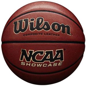 Wilson NCAA Showcase Ball WTB0907XB, Basketballbälle, Unisex, Braun, Größe: 7