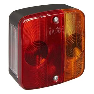 ProPlus rücklicht 4 Funktionen 12 Volt 10 x 10,5 cm rot