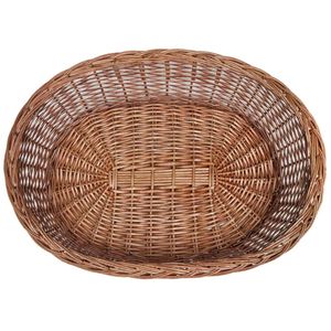 HOMMIE - Hundekörbe - Hundebett aus Weide Natur 90 cm 170340