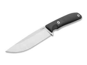 Böker Solingen Manly Blaze CPM-154 Black feststehendes Messer mit Scheide Schwarz