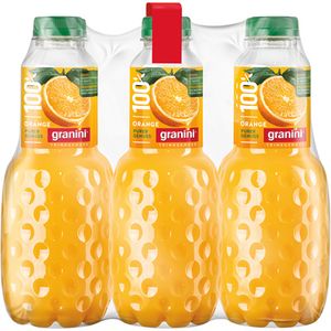Granini Trinkgenuss Orange, PET Einweg - 6 x 1 l Flasche