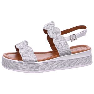 Marco Tozzi Riemchensandalette  Metallic