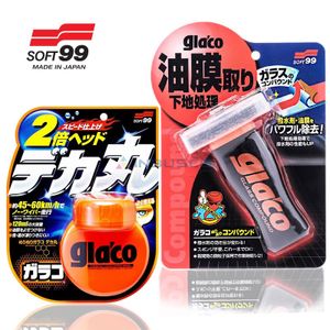orig SOFT99 Glaco Scheibenversiegelung + Soft99 Glaco Reiniger 04146+04101 INB, Transparent