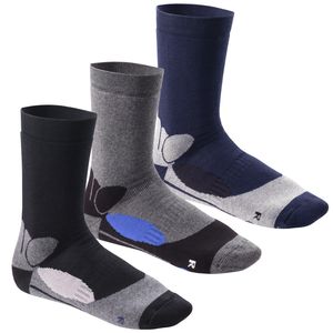Footstar Damen und Herren Wintersocken (6 Paar), Warme Vollfrottee Socken mit Thermo Effekt - Thermo Pro 43-46