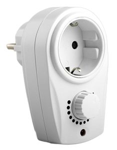 Steckdosendimmer Helligkeitsregler Dimmer Steckdose stufenlos regelbar 20-280 W