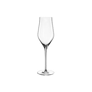 LEONARDO 066408 Brunelli Champagnerglas 340 ml, Teqton Glas, klar (6 Stück)