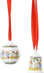Weihnachtsleuchten Set Miniglocke/Kugel, Hutschenreuther 2024