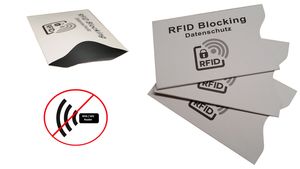Vesaneae 12 Scheckkartenhülle, RFID Blocker Kartenhülle, RFID