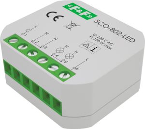 Ściemniacz oświetlenia do puszki SCO-802-LED