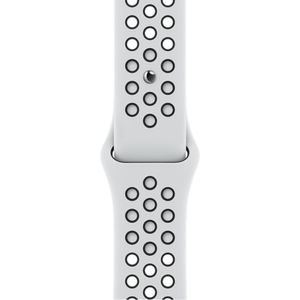 Apple Watch 45 mm Nike Sportarmband - Ersatzarmband - pure platinum/black