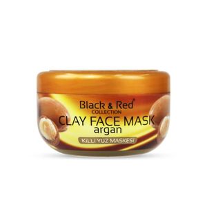 Black & Red Clay Face Mask Gesichtsmaske Gesichtspflege Mitesser Entferner 400g