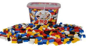 Simba Blox   500 Bausteine bunt   incl. Box   kompatibel mit bekannten Spielsteinen