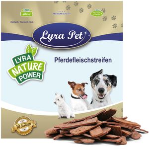 10 kg Lyra Pet® Pferdefleischstreifen