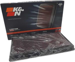 Filtr powietrza silnika K&N 33 3033 Wysokowydajny filtr wymienny Premium z możliwością mycia Zwiększona wydajność