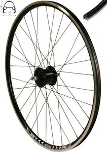 REDONDO 26 Zoll Vorderrad Laufrad Felge Schwarz mit Shimano Nexus Nabendynamo