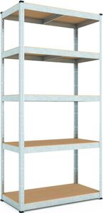 Regál 180x60x40 Metkas, Budget ZM, 875 kg, 5 políc, MDF, zinkovaný, kovovy Regál 180x60x40 Metkas, Budget ZM, 875 kg, 5 políc, MDF, zinkovaný, kovovy