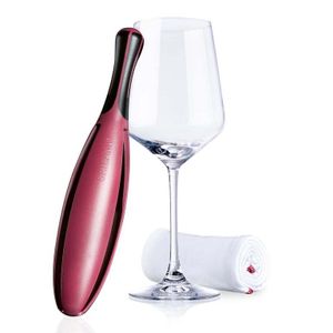 Brilamo Weinglaspolierer 2er-Set Weinglas Poliertuch fussel-, schlieren- und streifenfreie Reinigung von Weingläsern Biertulpen Spülmaschinengeeignet