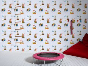 A.S. Création Papiertapete Kids best Friends, Mustertapete Wickie und die starken Männer, blau, bunt 10,05 m x 0,53 m, 941892, 94189-2 A.S. Création Papiertapete Kids best Friends, Mustertapete Wickie und die starken Männer, blau, bunt 10,05 m x 0,53 m, 941892, 94189-2