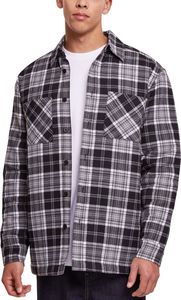 Urban Classics - Padded Checked Shirt Jacke - M