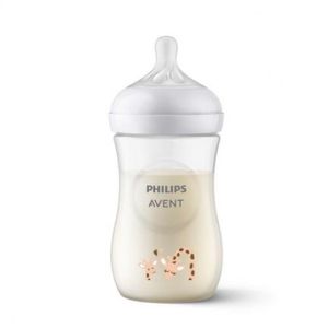 Philips Avent Natural Response Babyflasche 1M+ 260ml Giraffe