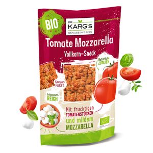 Dr. Kargs Bio Tomate Mozzarella Vollkorn Snack vegetarisch 110g