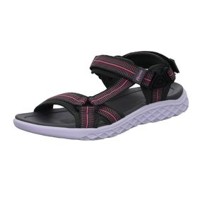 Alyssa Damen-Sandalette Grau-Pink, Farbe:grau, EU Größe:41