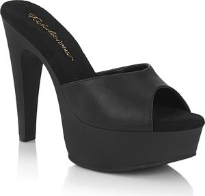 MARTINI-501 Damen Slipper von Fabulicious, Schwarz  , EU 39, US 9