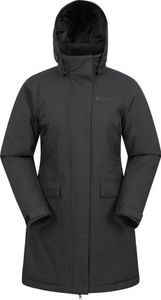 Mountain Warehouse - Dámská prošívaná bunda "Rain On" MW3395 (42 CZ) (Black)