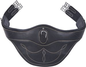BUSSE Sedlový podbradník Take-Off Line SG Stud Protection Girth Black