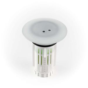 Abfluss-Fee LED-Abflussstopfen - weiß/chrom