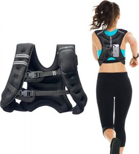 Záťažová vesta 13,8 kg - bežecká vesta na tréning - fitness vesta so záťažou - ideálna na silový tréning a vytrvalosť
