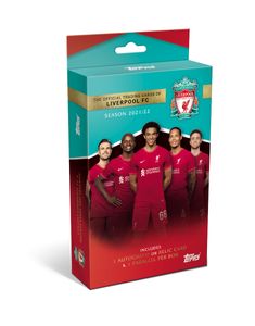 Topps Liverpool FC Team Set 21/22 - Hobby Box - Saison 2021/2022