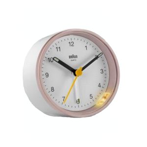 Braun BC 12 PW Quarzwecker pink-weiß