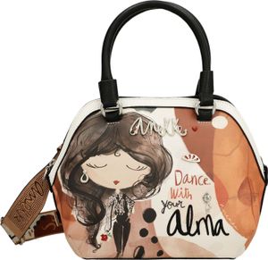 Anekke Handtasche Umhängetasche Alma Bowling Bag Multicolor mehrfarbig Anekke Handtasche Umhängetasche Alma Bowling Bag Multicolor mehrfarbig