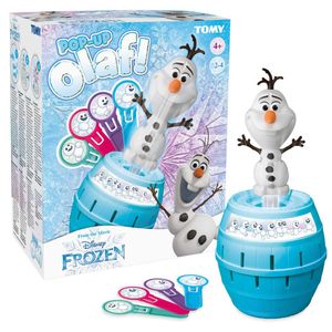 TOMY Disney Frozen - Pop-Up Olaf Wackelspaß