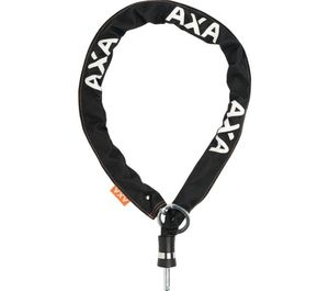 AXA Einsteckkette RLC+ 100/5,5, 100 cm, 5,5 mm Kettenstärke, schwarz