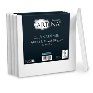 sada 5 plátenných nosičov Artina Academy