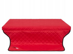 LIGHT TRUNK Hobbydog Die Matratze - Couch, das Bett für einen Hund Zum Kofferraum, R3 - 110 x 90 x 5 cm, Rot