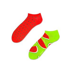Kurze Damensocken "Wassermelone", Größe 36-40 bunte Socken mit lustigem Muster
