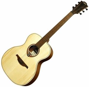 LAG Tramontane T70A Natural Satin Gitara akustyczna Jumbo