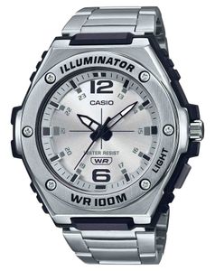 Casio Uhr analog Armbanduhr MWA-100HD-7AVEF Edelstahlarmband Casio Uhr analog Armbanduhr MWA-100HD-7AVEF Edelstahlarmband
