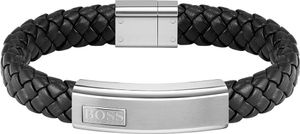 Boss Jewelry 1580178M - LANDER Geflochtenes Lederarmband