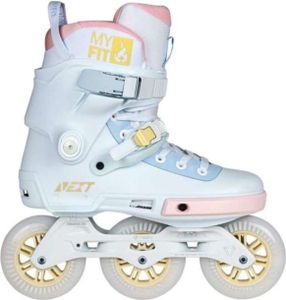 Powerslide Next Pastel 100 Urban Inline Skate, 3-Wheels, ABEC 9, Wärmeverformbar, für Damen und Herren