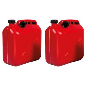 Kraftstoffkanister rot 20L mit Füllstandanzeige  - Anzahl: 2x